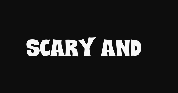 Scary And Spicy font thumb